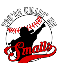 You're Killin Me Smalls Funny Softball Player Dry Zone Grid Polo