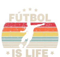 Futbol Is Life Soccer Funny Football Lover Vintage Premium Hoodie