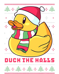 Funny and Cute Duck Puns Merry Christmas Duck The Halls Full Zip Hoodie