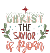 Christ The Savior Is Born Christian Retro Christmas Religious Graphic Plus Size Toddler T-Shirt