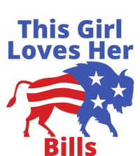 This Girl Loves Her Buffalo Bills Funny Wool Snapback Cap