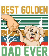 Best Golden Retriver Dad Ever Kids Tie-Dye T-Shirt