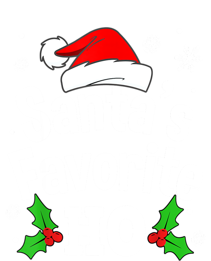 Christmas Santa's Favorite Ho Pajama Adult Naughty Pajama Gift T-Shirt