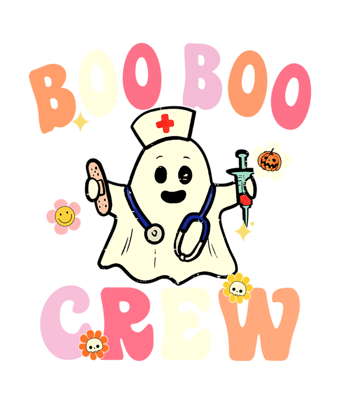 Boo Boo Crew Nurse Ghost Funny Halloween Costume For Gift Tote Bag