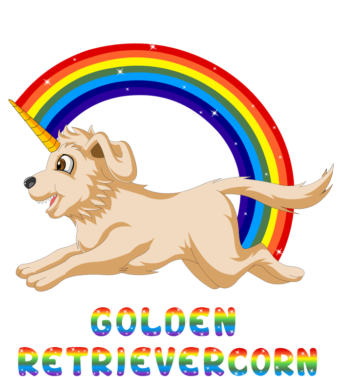 Golden Retriver Golden Retrivercorn Kids Hoodie