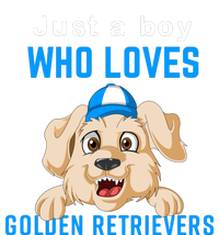 Just A Boy Who Loves Golden Retrivers Sweatshirt