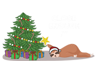 Close Enough Sloth Sweater Funny Christmas Sloth Pajama Top Gift Women's Flannel Pajama Set