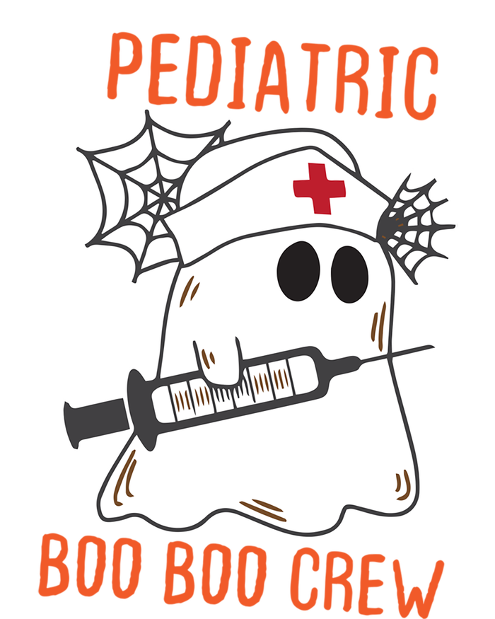 Cute Pediatric Nurse Halloween Ghost Rn Boo Boo Crew Cute Gift Bumper Sticker