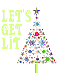 Let's Get Ligift Christmas Tree Lights Xmas Pajama Cute Gift Valucap Bio-Washed Visor