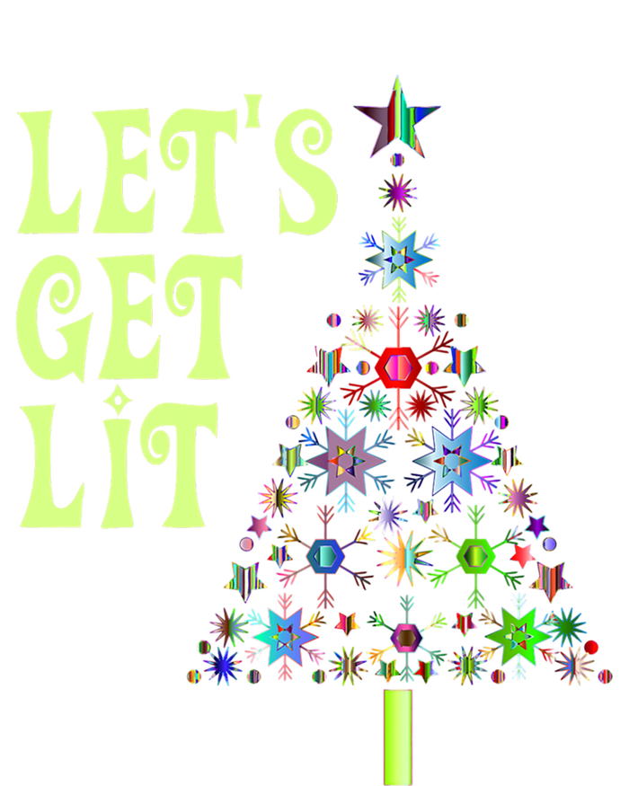 Let's Get Ligift Christmas Tree Lights Xmas Pajama Cute Gift Valucap Bio-Washed Visor