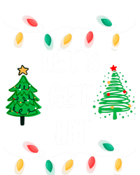 Funny Let's Get Lit Christmas Lights Gift Tee Xmas Holidays Cute Gift Kids Sweatshirt