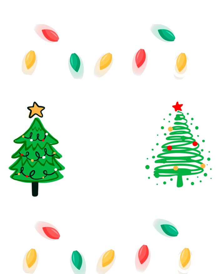 Funny Let's Get Lit Christmas Lights Gift Tee Xmas Holidays Cute Gift Kids Sweatshirt