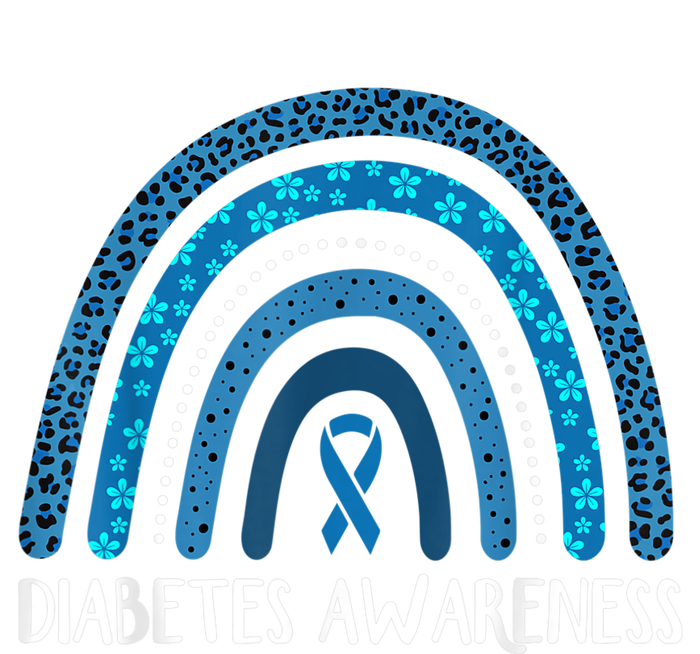 In November We Wear Blue Rainbow Diabetes Awareness Month T-Shirt