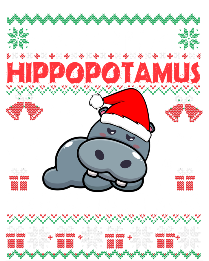 I Want A Hippopotamus For Christmas Ugly Xmas Sweater Hippo Gift T-Shirt