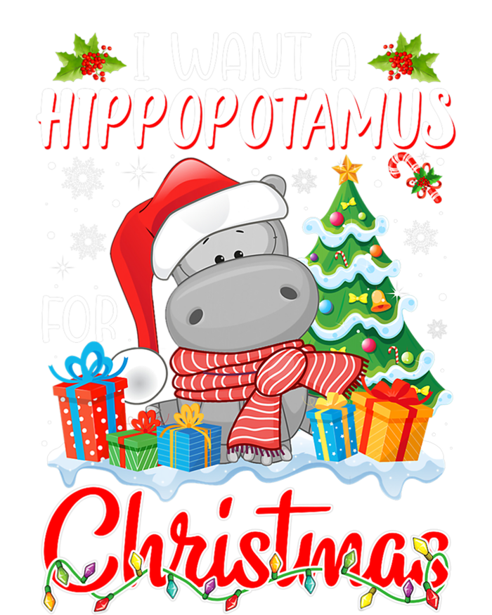 I Want A Hippopotamus For Christmas Xmas Hippo For Gift Sweatshirt Cinch Pack Bag