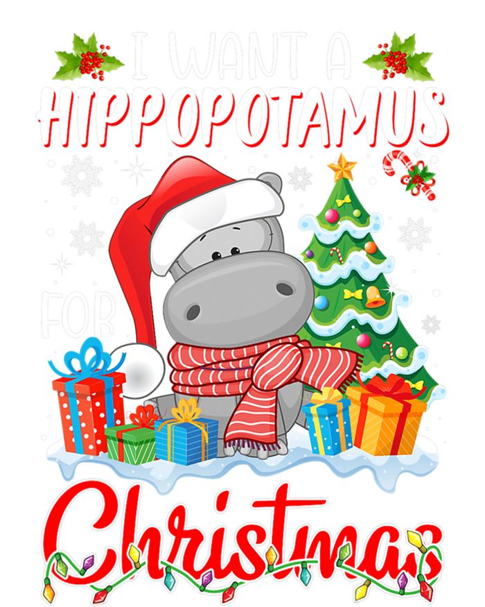 I Want A Hippopotamus For Christmas Xmas Hippo For Gift 16 in Basic Backpack