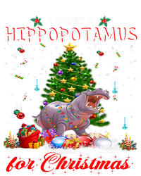 I Want A Hippopotamus For Christmas Xmas Hippo For Funny Gift T-Shirt