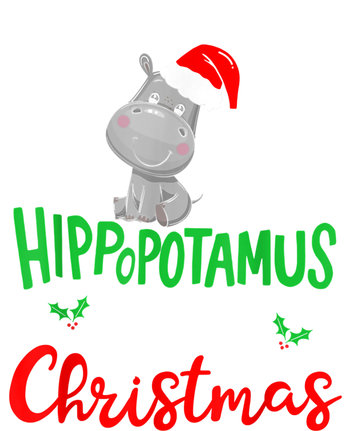 I Want A Hippopotamus For Christmas Xmas Pajama Hippo Lover Funny Gift Toddler Sweatshirt