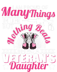 I Am Proud Of Being A Veteran's Daughter Veteran Day Womens CVC Long Sleeve Shirt