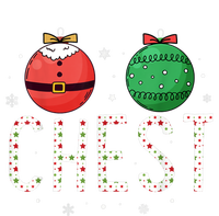 Chest Nuts Matching Funny Christmas Couples Chestnuts Chest T-Shirt