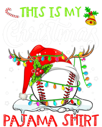 This Is My Christmas Baseball Pajama For Boys Zip Tote Bag