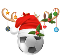 Soccer Xmas Gift Reindeer Santa Hat Soccer Ball Christmas Gift Magnet