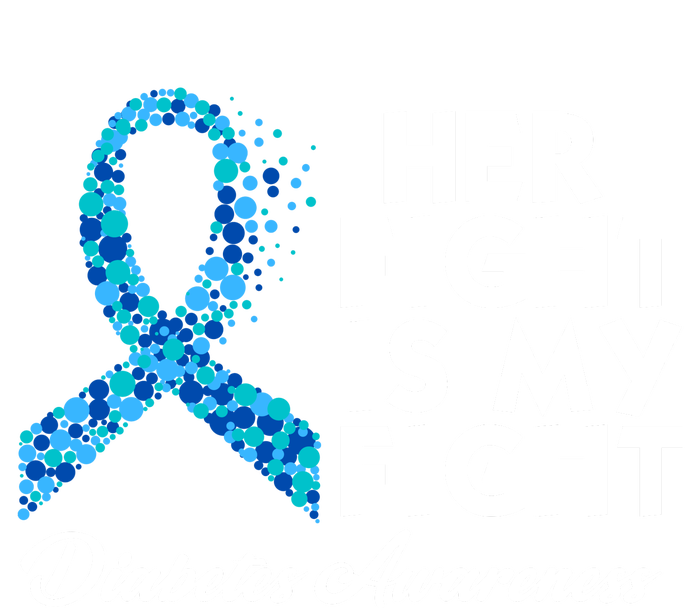 Her Fight Is My Fight Diabetes Awareness Doggie Tank