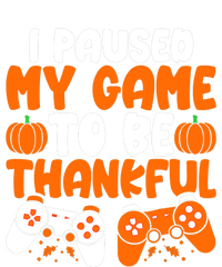 I Paused My Game To Be Thankful Video Gamer Thanksgiving Zip Tote Bag