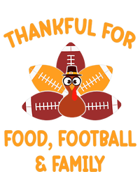 Thankful For Food Football Family Thanksgiving Turkey Cool Comfort Performance Bucket Hat