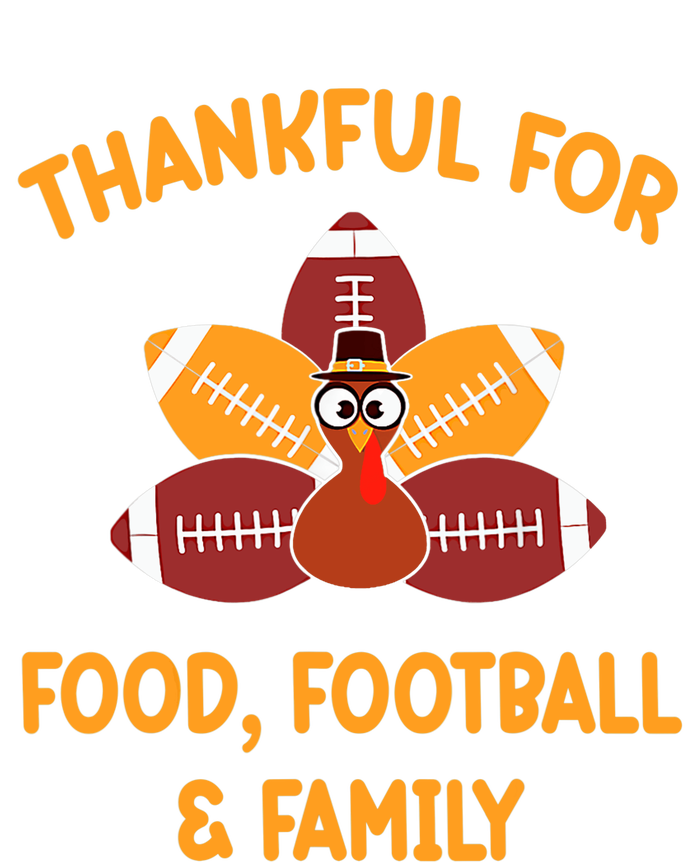 Thankful For Food Football Family Thanksgiving Turkey Cool Comfort Performance Bucket Hat