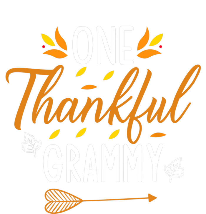 Cute One Thankful Grammy Turkey Thanksgiving Family Valucap Bio-Washed Visor