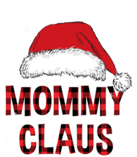 Funny Mommy Claus Red Plaid Christmas Family Pjs Matching Gift T-Shirt