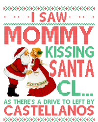 I Saw Mommy Kissing Santa Claus As There's A Driver To Left Gift Sustainable Knit Beanie