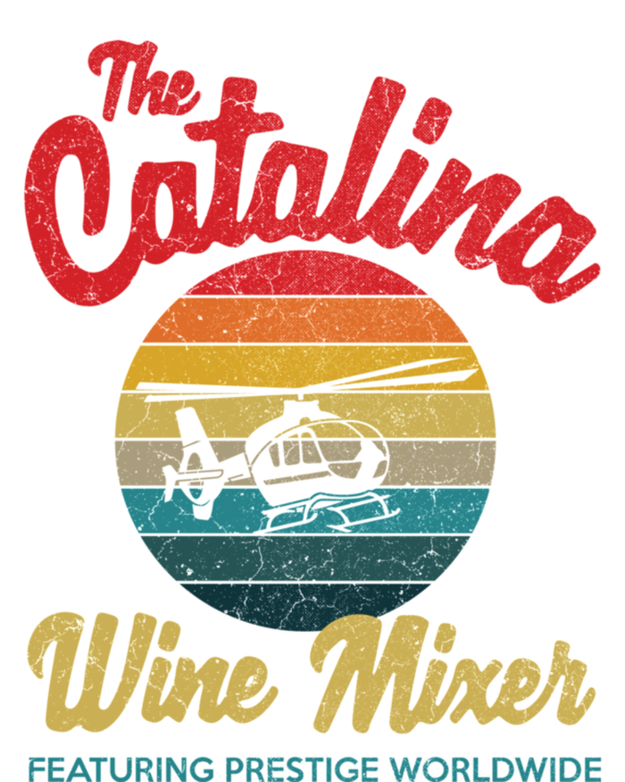 Catalina Wine Mixer Vintage Retro Distressed T-Shirt