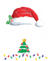 Mommy Claus Family Christmas Pajamas Santa Hat Xmas Lights Gift T-Shirt