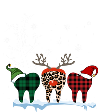 Leopard Buffalo Red Plaid Teeth Dental Christmas Dentist Great Gift Poster