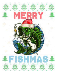 Merry Christmas Fishmas Ugly Xmas Sweater Santa Bass Fishing Great Gift Hoodie