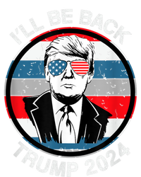 I'll Be Back Trump 2024 Tie-Dye T-Shirt