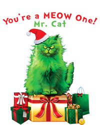 You're A Meow One Mr Cat Christmas Holiday Funny Cute Gift Sustainable Knit Beanie