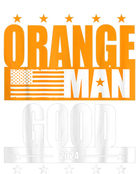 Orange Man Good Meme Patriotic American Full Zip Hoodie