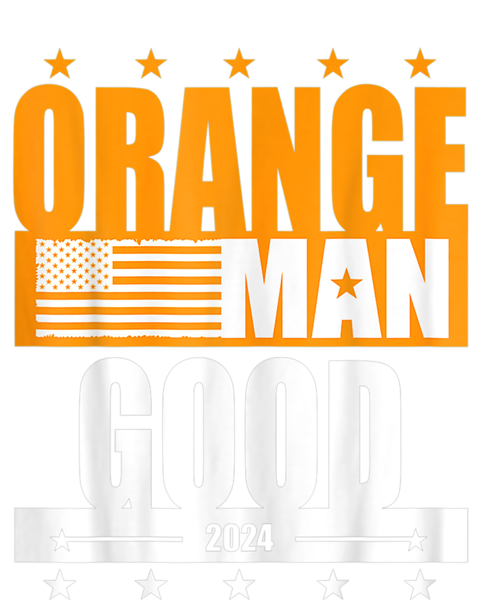 Orange Man Good Meme Patriotic American Full Zip Hoodie