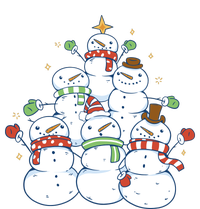 Snowman Christmas Tree Cute Holiday Toddler T-Shirt