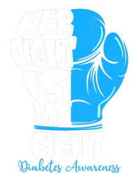 Her Fight Is My Fight T1D Mom Type 1 Diabetes Awareness Insulated Varsity Jacket