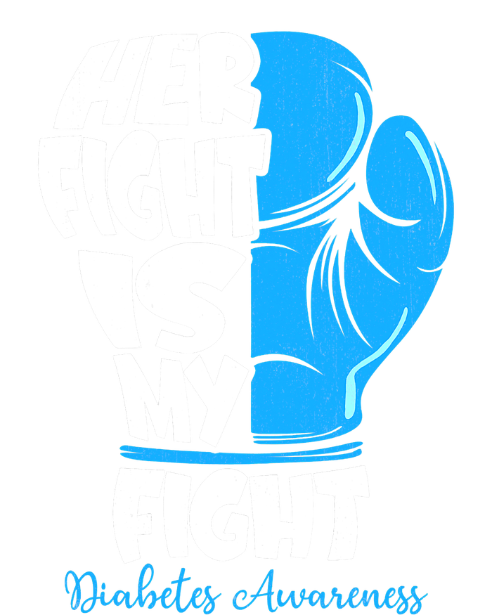 Her Fight Is My Fight T1D Mom Type 1 Diabetes Awareness Insulated Varsity Jacket