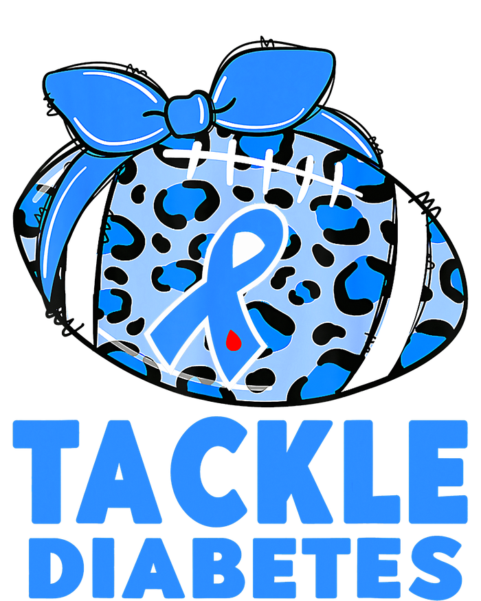 Tackle Diabetes Funny Football Fan Diabetic Warrior T-Shirt