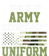 This Is My Army Retirement Uniform Womens California Wash Sweatshirt