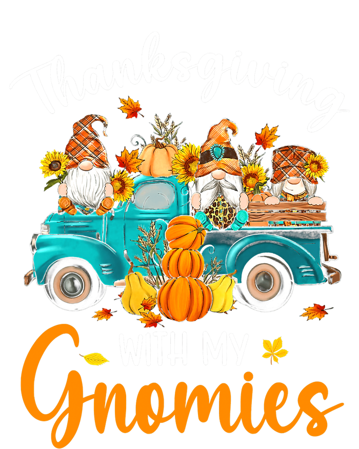 Thanksgiving With My Gnomies Funny Season Gnomes Lover T-Shirt