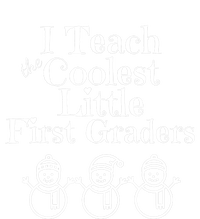 Snowman First Grade Teacher Shirt Coolest Little 1st Graders T-Shirt