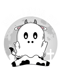 Moo I Mean Boo Spooky Ghost Cow Halloween Cute Gift Tall T-Shirt