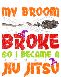 My Broom Broke So I Became A Jiufunny Giftjitsu Halloween Gift Tie-Dye T-Shirt